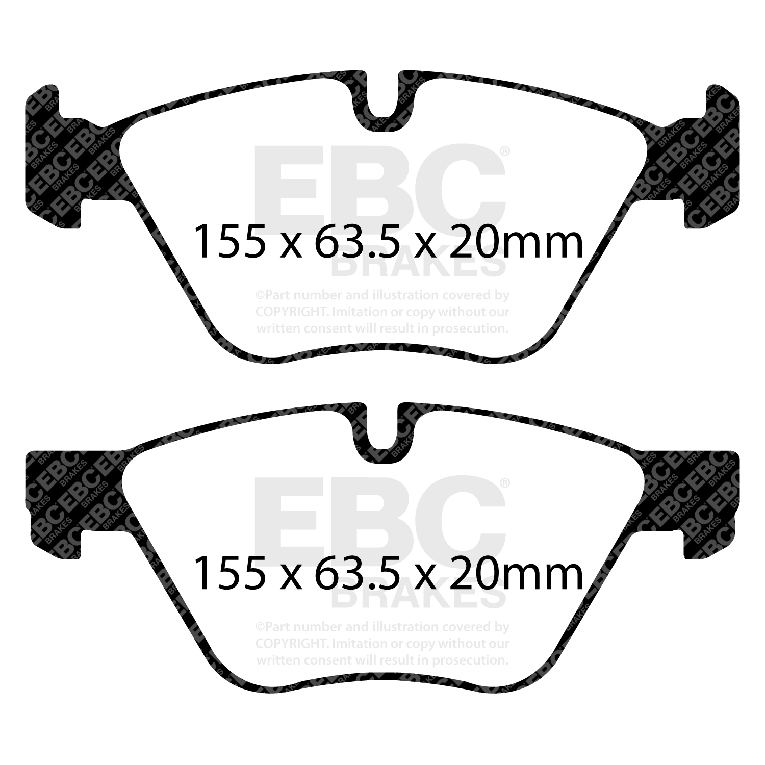 Pastiglie Sportive Stradali EBC Yellowstuff - EBC-DP41600R
