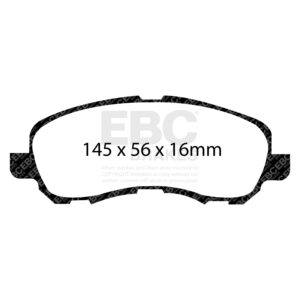 Pastiglie Sportive Stradali EBC Yellowstuff - EBC-DP41614R