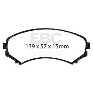 Pastiglie Sportive Stradali EBC Yellowstuff - EBC-DP41619R