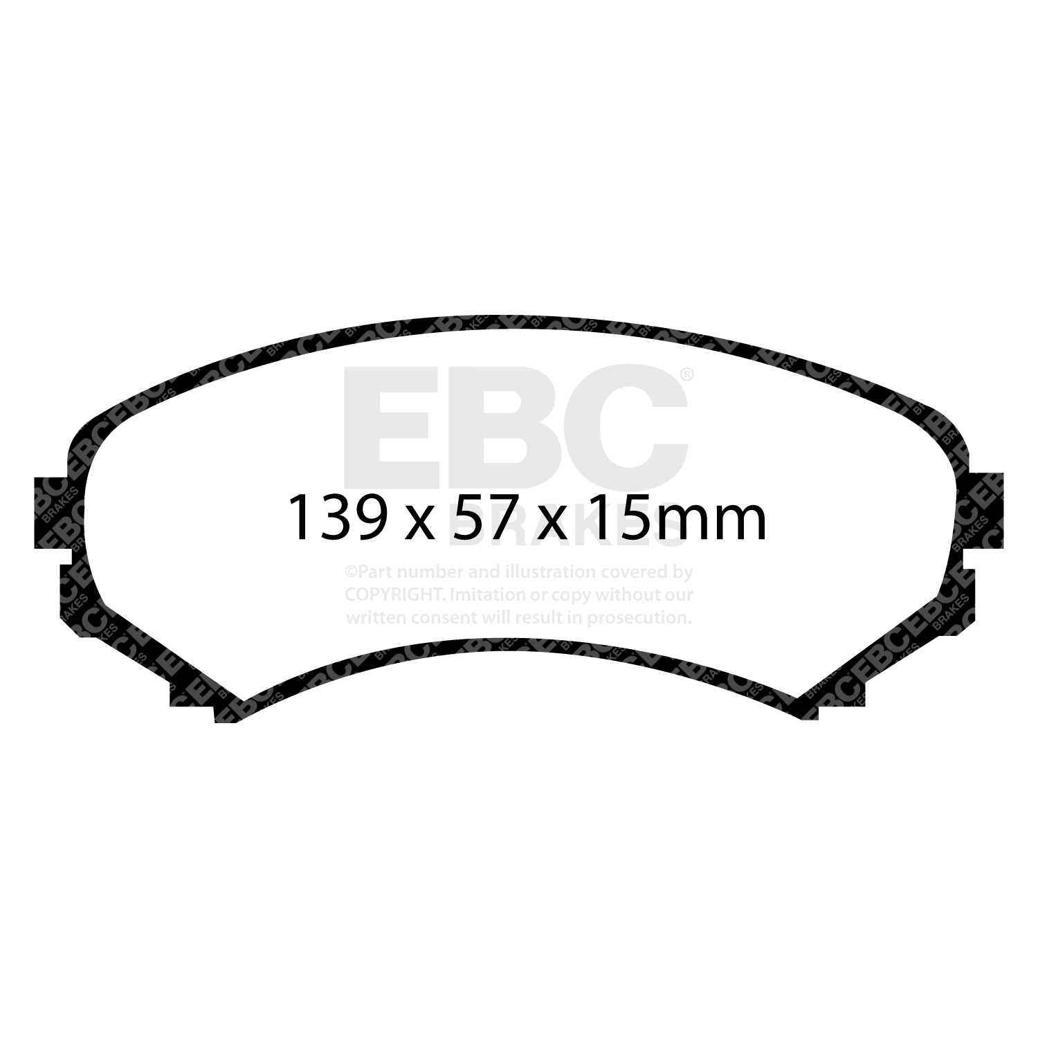 Pastiglie Sportive Stradali EBC Yellowstuff - EBC-DP41619R
