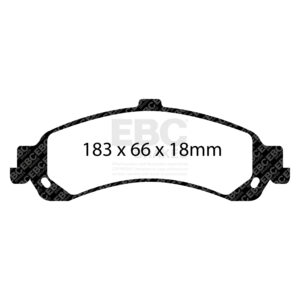 Pastiglie Sportive Stradali EBC Yellowstuff - EBC-DP41635R