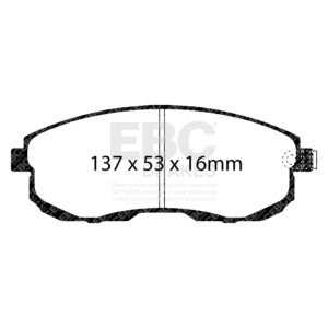 Pastiglie Sportive Stradali EBC Yellowstuff - EBC-DP41636R