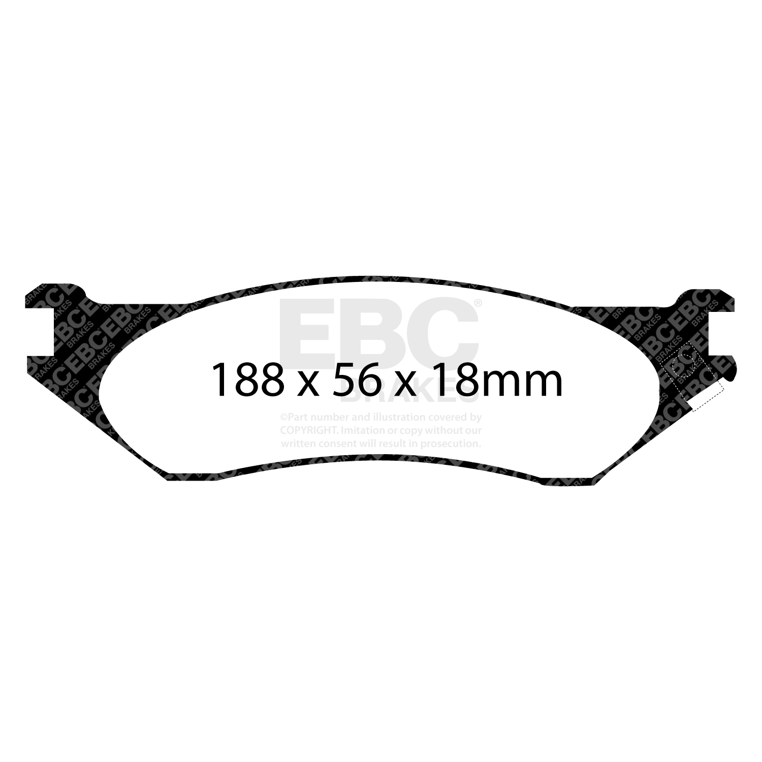Pastiglie Sportive Stradali EBC Yellowstuff - EBC-DP41638R