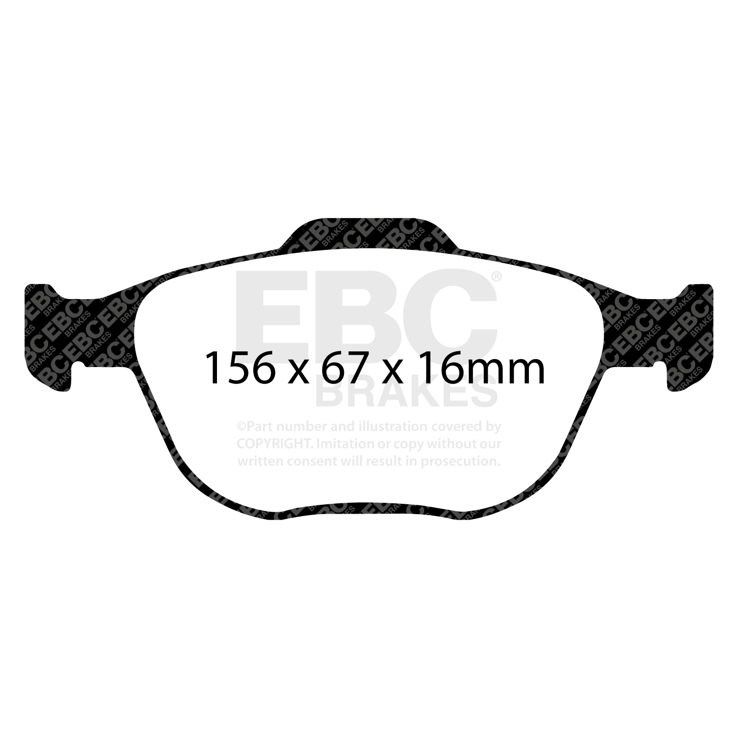 Pastiglie Sportive Stradali EBC Yellowstuff - EBC-DP41641R
