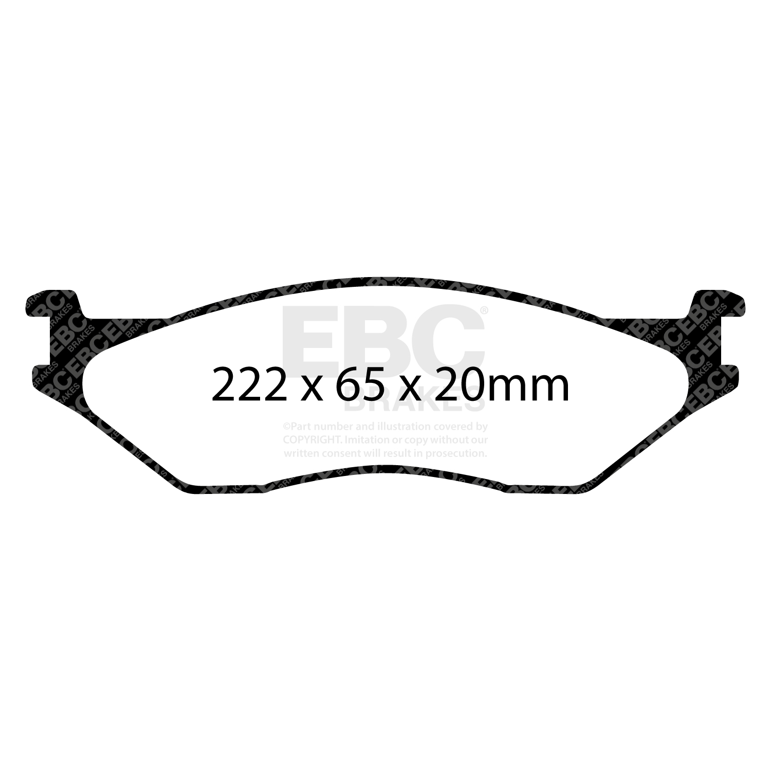 Pastiglie Sportive Stradali EBC Yellowstuff - EBC-DP41653R