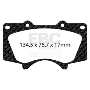 Pastiglie Sportive Stradali EBC Yellowstuff - EBC-DP41657R