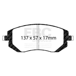 Pastiglie Sportive Stradali EBC Yellowstuff - EBC-DP41661R