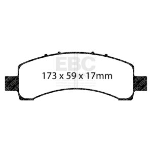 Pastiglie Sportive Stradali EBC Yellowstuff - EBC-DP41667R
