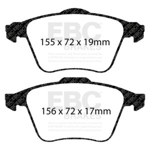 Pastiglie Sportive Stradali EBC Yellowstuff - EBC-DP41679R