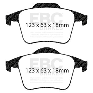 Pastiglie Sportive Stradali EBC Yellowstuff - EBC-DP41680R
