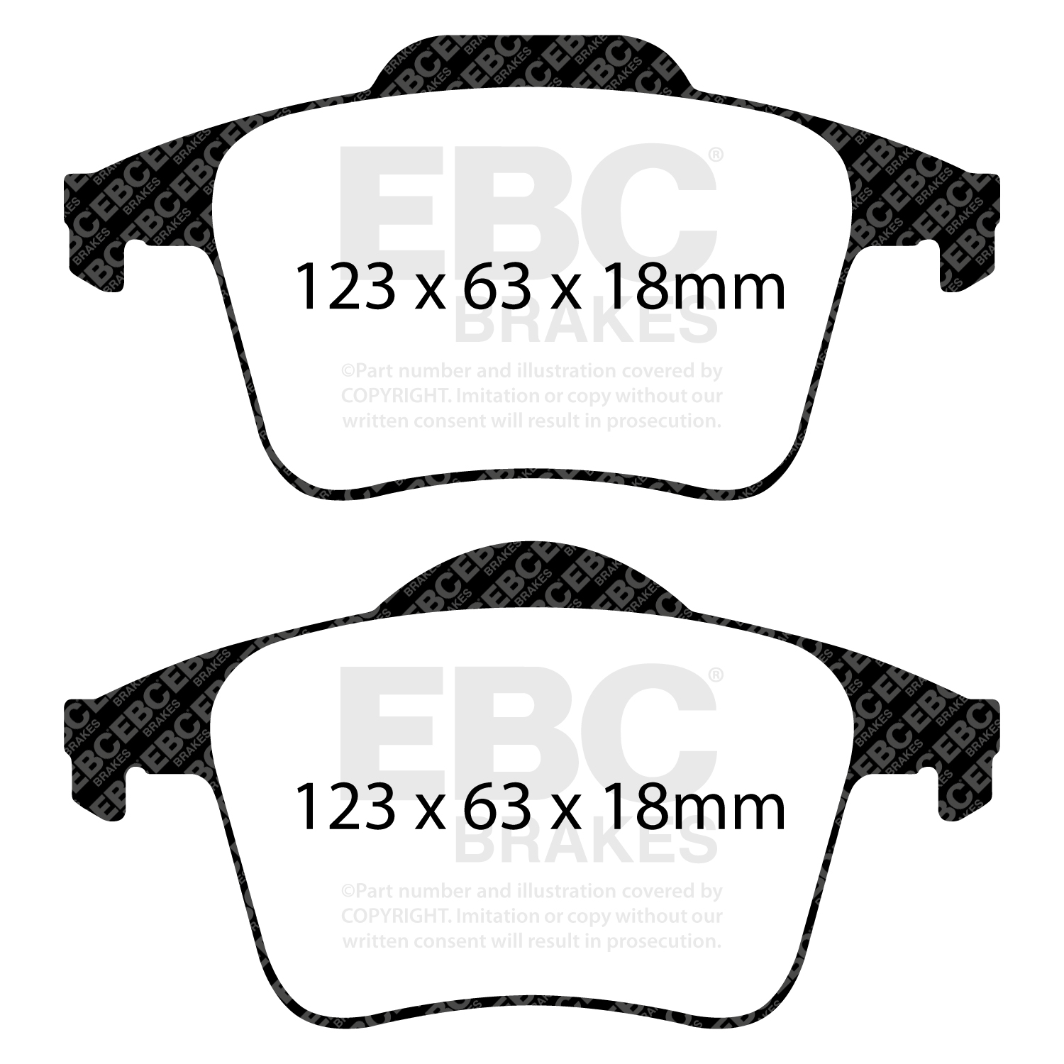 Pastiglie Sportive Stradali EBC Yellowstuff - EBC-DP41680R