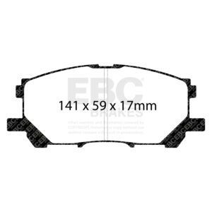 Pastiglie Sportive Stradali EBC Yellowstuff - EBC-DP41681R