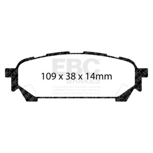 Pastiglie Sportive Stradali EBC Yellowstuff - EBC-DP41687R
