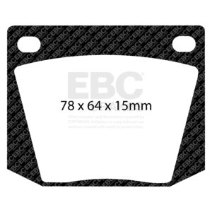 Pastiglie Sportive Stradali EBC Yellowstuff - EBC-DP4169R