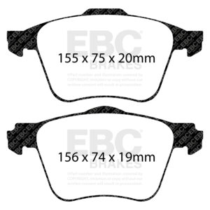 Pastiglie Sportive Stradali EBC Yellowstuff - EBC-DP41690R