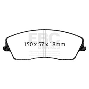 Pastiglie Sportive Stradali EBC Yellowstuff - EBC-DP41723R