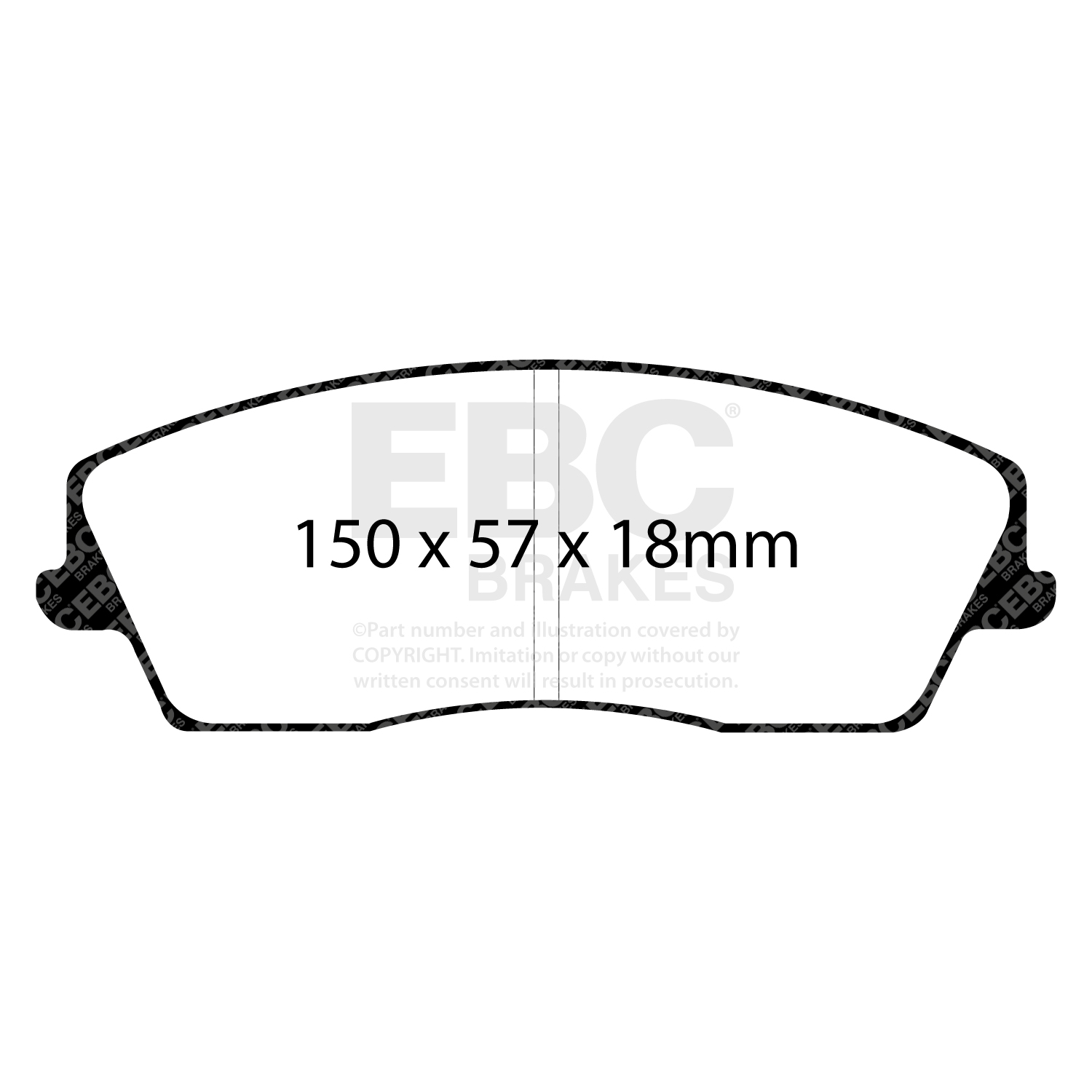 Pastiglie Sportive Stradali EBC Yellowstuff - EBC-DP41723R