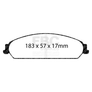 Pastiglie Sportive Stradali EBC Yellowstuff - EBC-DP41724R