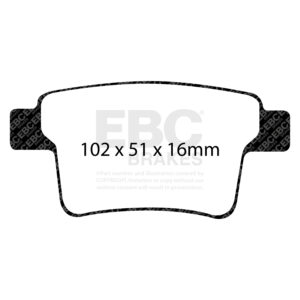 Pastiglie Sportive Stradali EBC Yellowstuff - EBC-DP41731R