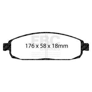 Pastiglie Sportive Stradali EBC Yellowstuff - EBC-DP41732R