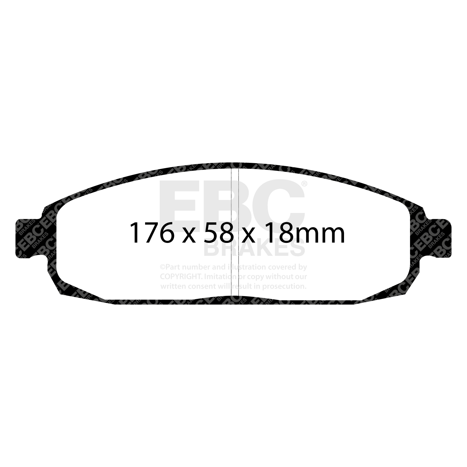 Pastiglie Sportive Stradali EBC Yellowstuff - EBC-DP41732R