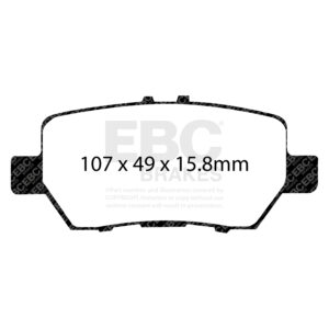 Pastiglie Sportive Stradali EBC Yellowstuff - EBC-DP41736R