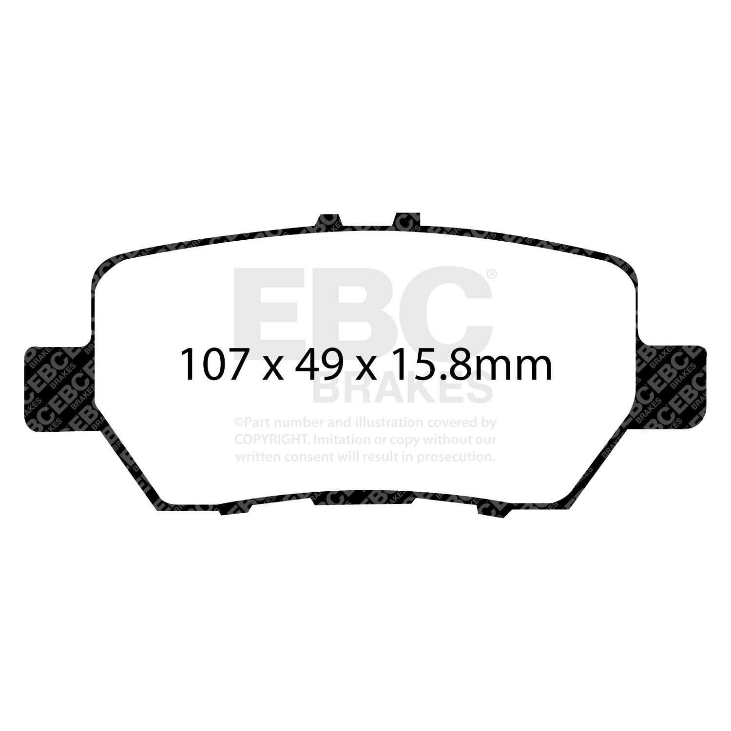 Pastiglie Sportive Stradali EBC Yellowstuff - EBC-DP41736R