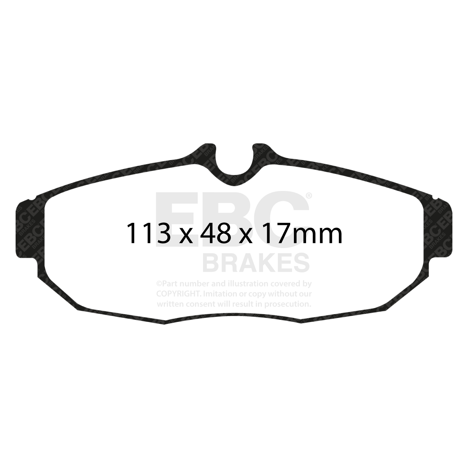 Pastiglie Sportive Stradali EBC Yellowstuff - EBC-DP41741R