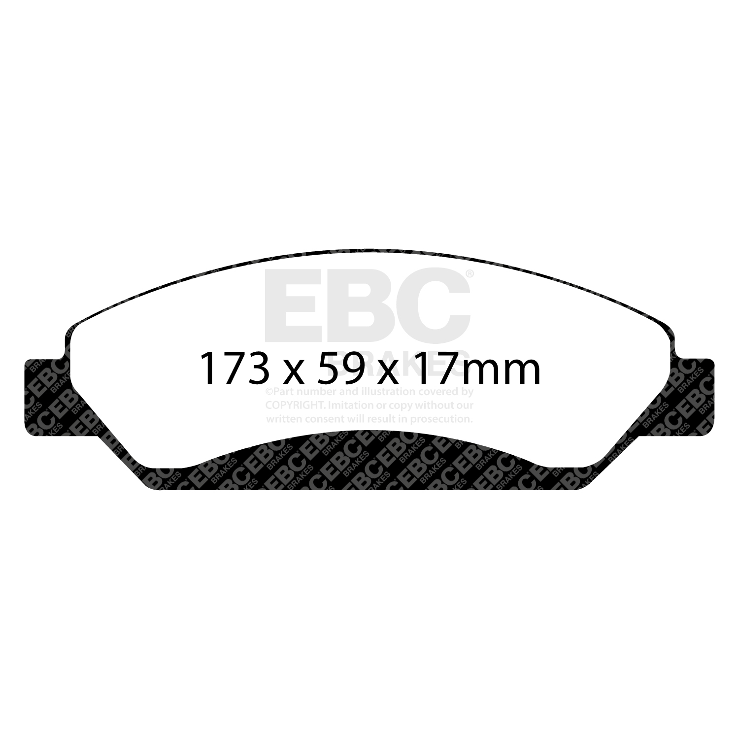 Pastiglie Sportive Stradali EBC Yellowstuff - EBC-DP41742R