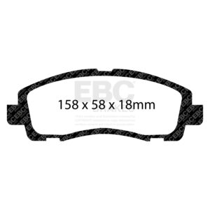 Pastiglie Sportive Stradali EBC Yellowstuff - EBC-DP41753R