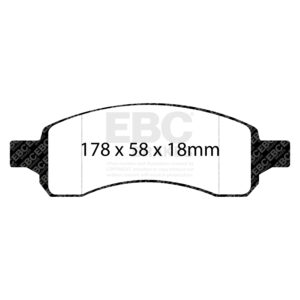 Pastiglie Sportive Stradali EBC Yellowstuff - EBC-DP41761R