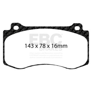 Pastiglie Sportive Stradali EBC Yellowstuff - EBC-DP41764R