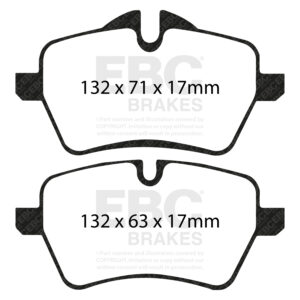 Pastiglie Sportive Stradali EBC Yellowstuff - EBC-DP41789R