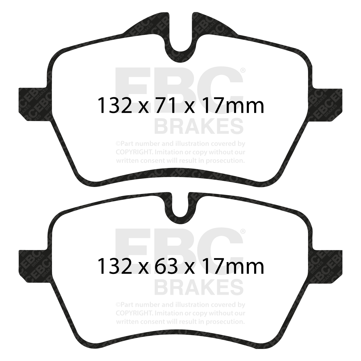 Pastiglie Sportive Stradali EBC Yellowstuff - EBC-DP41789R
