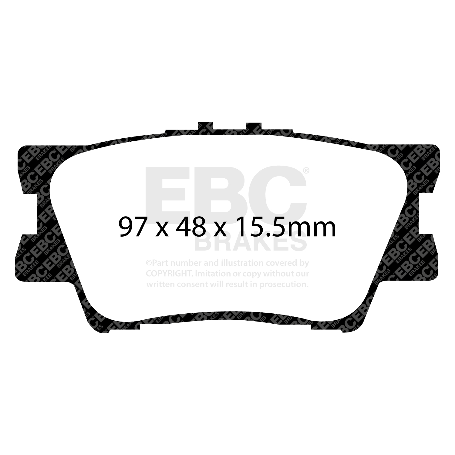 Pastiglie Sportive Stradali EBC Yellowstuff - EBC-DP41793R