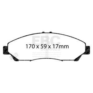 Pastiglie Sportive Stradali EBC Yellowstuff - EBC-DP41801R