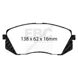 Pastiglie Sportive Stradali EBC Yellowstuff - EBC-DP41809R