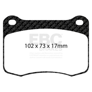 Pastiglie Sportive Stradali EBC Yellowstuff - EBC-DP41820R
