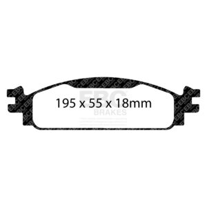 Pastiglie Sportive Stradali EBC Yellowstuff - EBC-DP41825R