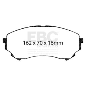 Pastiglie Sportive Stradali EBC Yellowstuff - EBC-DP41828R