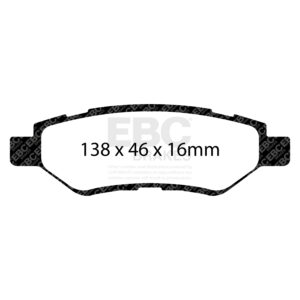 Pastiglie Sportive Stradali EBC Yellowstuff - EBC-DP41829R