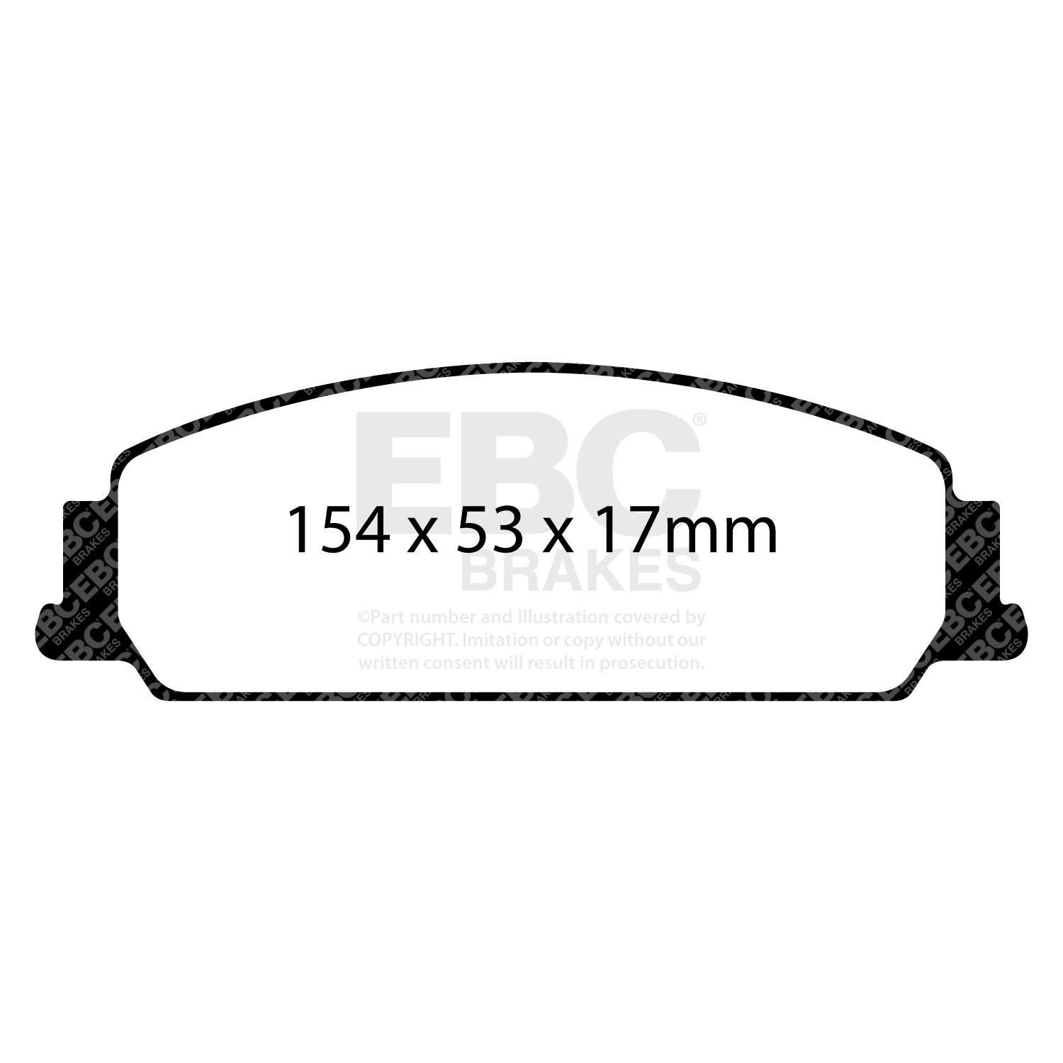 Pastiglie Sportive Stradali EBC Yellowstuff - EBC-DP41833R
