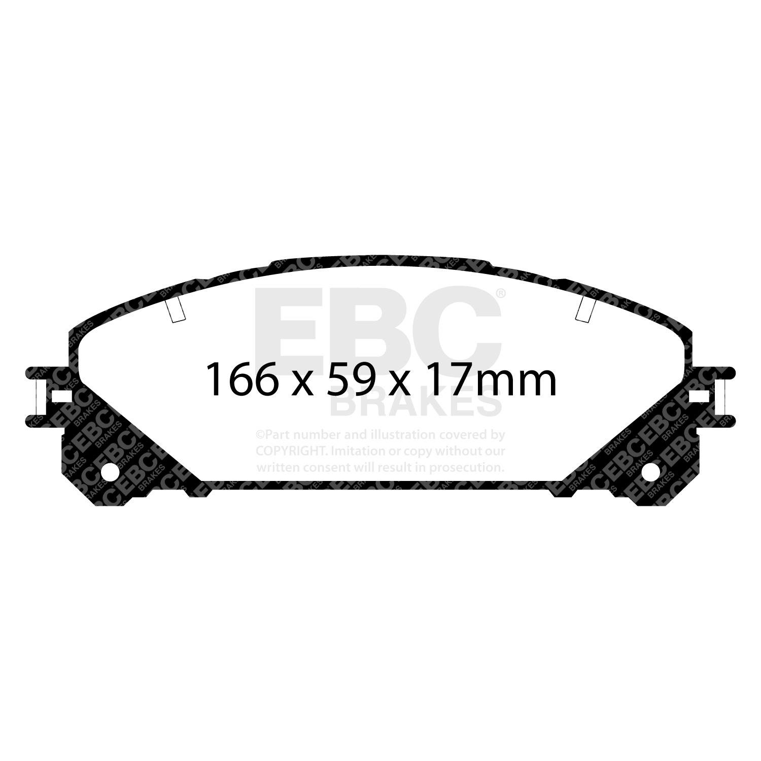 Pastiglie Sportive Stradali EBC Yellowstuff - EBC-DP41837R
