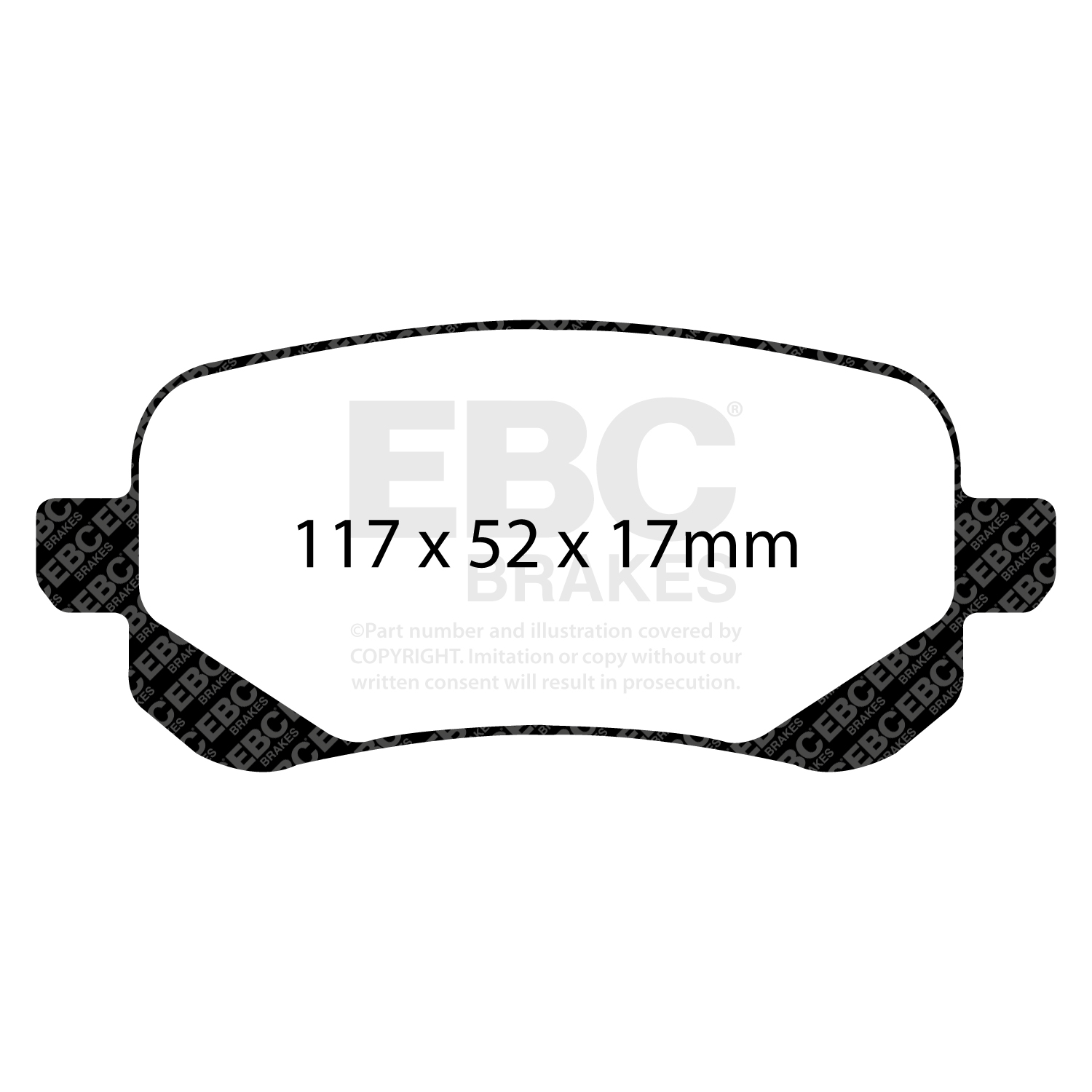 Pastiglie Sportive Stradali EBC Yellowstuff - EBC-DP41840R