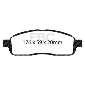 Pastiglie Sportive Stradali EBC Yellowstuff - EBC-DP41843R