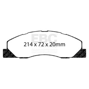 Pastiglie Sportive Stradali EBC Yellowstuff - EBC-DP41847R