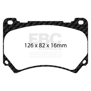 Pastiglie Sportive Stradali EBC Yellowstuff - EBC-DP41849R