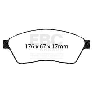 Pastiglie Sportive Stradali EBC Yellowstuff - EBC-DP41859R