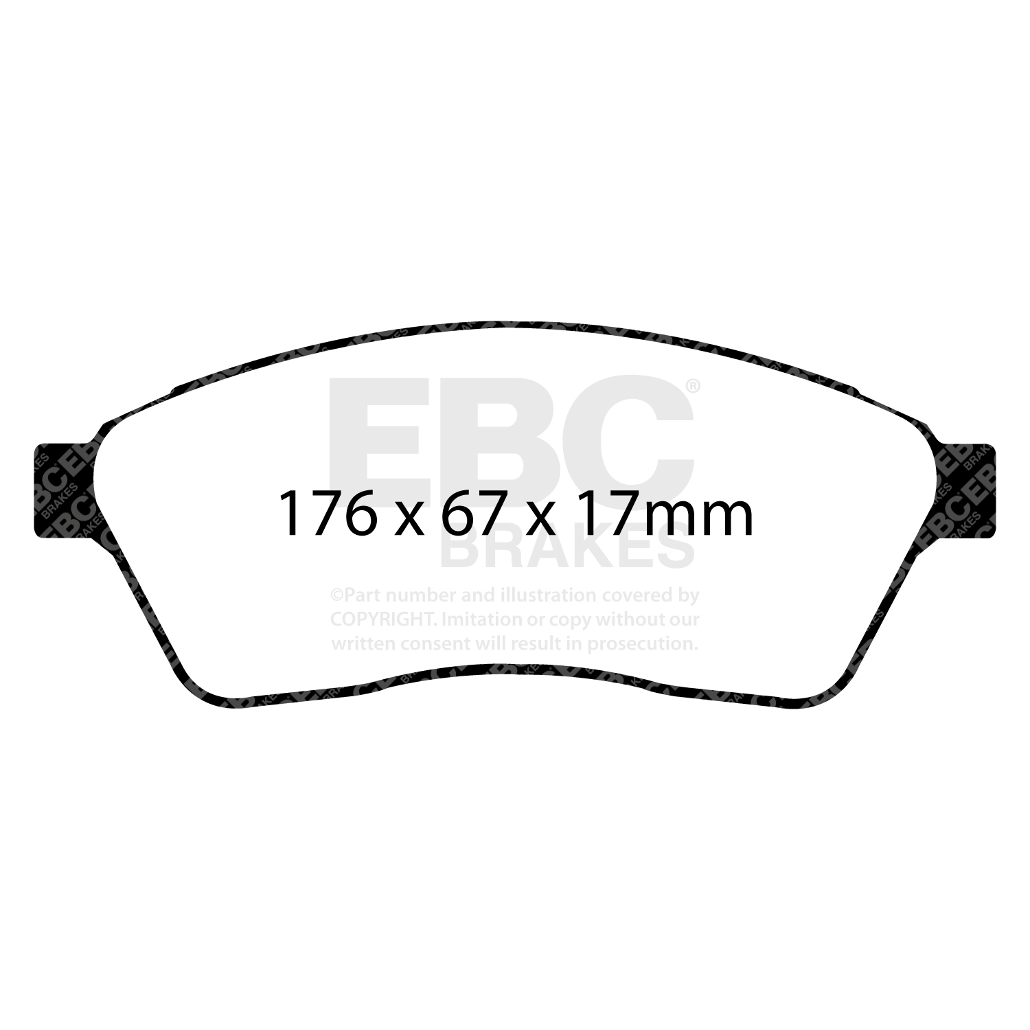 Pastiglie Sportive Stradali EBC Yellowstuff - EBC-DP41859R