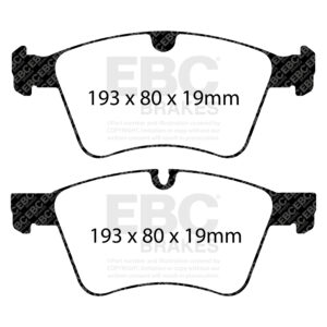 Pastiglie Sportive Stradali EBC Yellowstuff - EBC-DP41860R